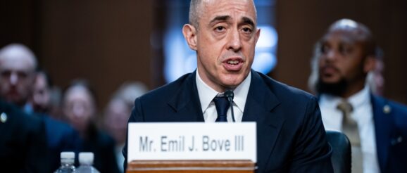 Senate panel approves federal judge nomination for Emil Bove, who defended Trump