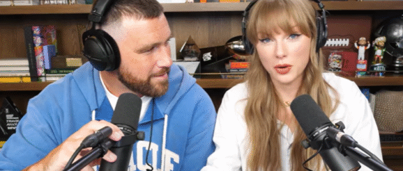 Taylor Swift talks new album on ‘New Heights’ podcast